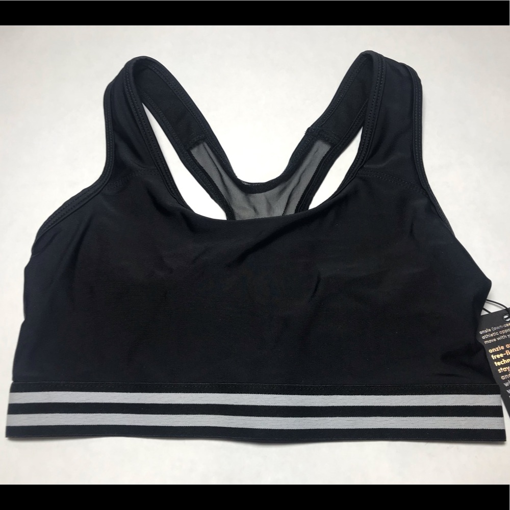 Onzie Elastic Black Sports Bra